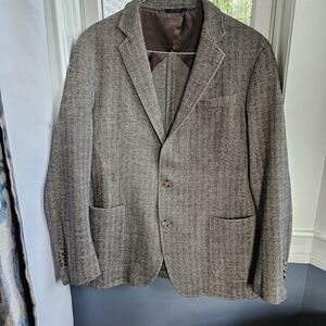 Brooks Brothers Classic Fit Knit Sport Coat in Wool-Cotton size 44